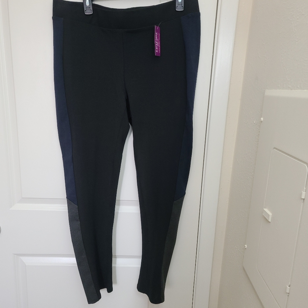 New Lane Bryant Skinny Fit Black Leggings.